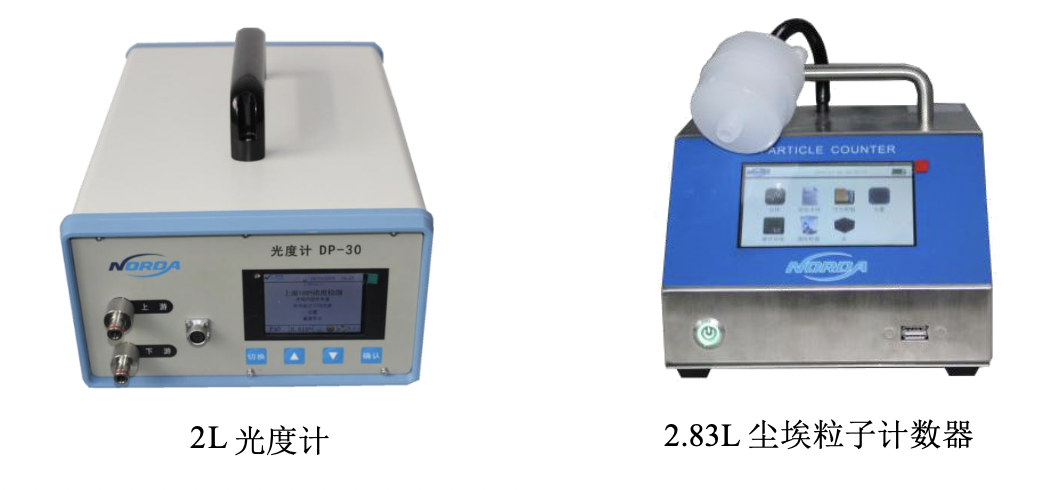 2.83L 尘埃粒子计数器，3.尘埃粒子计数器